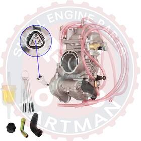 Partman 841339445533 Carburetor For 2004 2005 2006-2009 Yamaha Yfz450 Yfz 450 Atv Carb