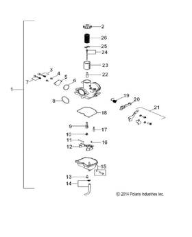 0452554 Polaris Throttle Valve Genuine Oem Part Qty 1