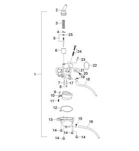 0455015 Polaris Air Screw Carb Genuine Oem Part Qty 1