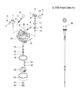 3086674 Polaris Needle Spring Genuine Oem Part Qty 1