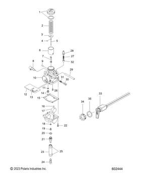 3130027 Polaris Throttle Plate Genuine Oem Part Qty 1