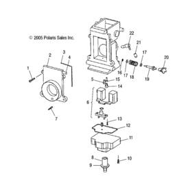 3130142 Polaris Main Jet Genuine Oem Part Qty 1