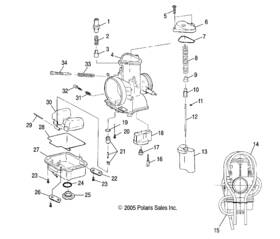 3130407 Polaris Air Adjuster Spring Genuine Oem Part Qty 1