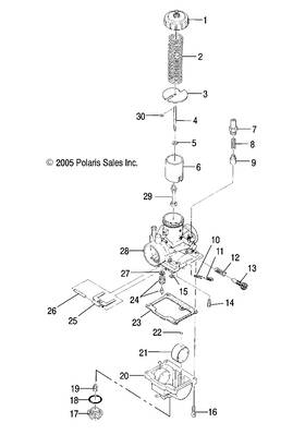 3130409 Polaris Needle Jet Genuine Oem Part Qty 1