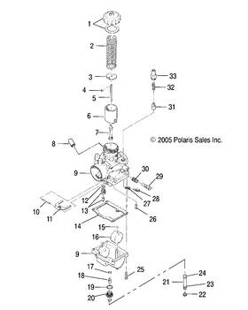 3130469 Polaris Needle Jet Genuine Oem Part Qty 1