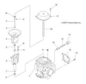 3130527 Polaris Main Jet Genuine Oem Part Qty 1