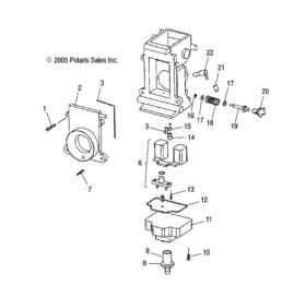 3130629 Polaris Pilot Jet #50 Genuine Oem Part Qty 1