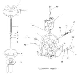 3131358 Polaris Jet Needle Genuine Oem Part Qty 1