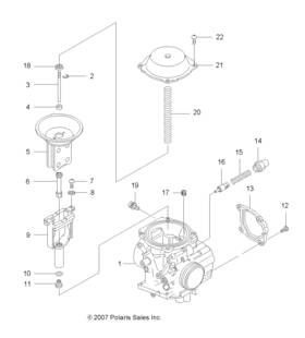 3131450 Polaris Needle Jet Genuine Oem Part Qty 1