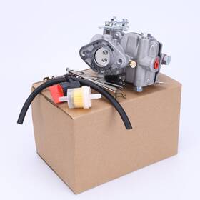 6598372 Precisionautogear 13805 Carb Carburetor Set For Ford 1.6l Clark Bobcat Skid Steer Mechanical Choke