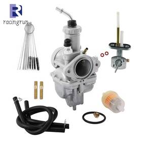 3gh-14101-00-00 Racingrun Carburetor For Yamaha Moto 4 Yfm250 1989-1991 And Fuel Petcock