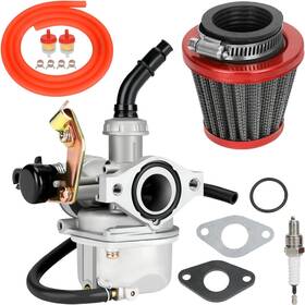 Yo-hyq03-lx19 Rzeozu Red Pz19 Carburetor Carb Air Filter Cable Choke Kit For Taotao 50cc-125cc Atv