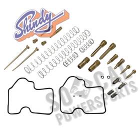 7206-s226990-atv Shindy Carburetor Repair Kit For 2004-2006 Kawasaki Kvf700 Prairie 4x4 Atv
