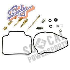 9717-s142012-atv Shindy Carburetor Repair Kit For 1986-1987 Honda Trx250 Atv