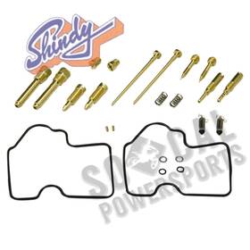 9767-s142112-atv Shindy Carburetor Repair Kit For 2004-2009 Kawasaki Kfx700 Atv