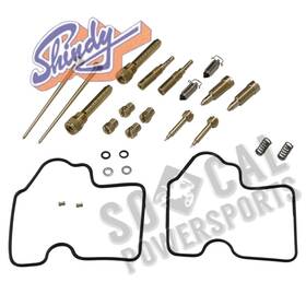 Atca-ka504291-11 Shindy 2005-2007 Kawasaki Kvf750 Atv Carburetor Repair Kit Atca-ka504291-11 Shindy 2005-2007 Kawasaki Kvf750 Atv Carburetor Repair Kit