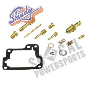 Atca-ka504563-45 Shindy 2003-2006 Kawasaki Ksf50 Atv Carburetor Repair Kit