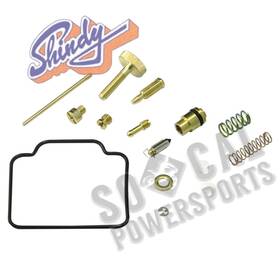 Atca-po505067-08 Shindy 2008-2011 Polaris Trail Blazer 330 Atv Carburetor Repair Kit