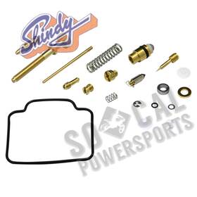 Atca-po505155-19 Shindy 2000-2002 Polaris Magnum 500 Atv Carburetor Repair Kit