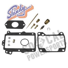 Atca-su504323-15 Shindy 1985-1986 Suzuki Lt250r Atv Carburetor Repair Kit