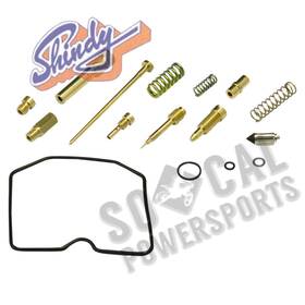 Atca-su504507-38 Shindy 2003-2007 Suzuki Ltf500f Atv Carburetor Repair Kit Atca-su504507-38 Shindy 2003-2007 Suzuki Ltf500f Atv Carburetor Repair Kit