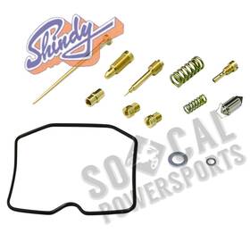 Atca-su508283-10 Shindy 2008-2009 Suzuki Ltf400f Atv Carburetor Repair Kit