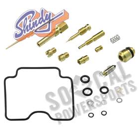 Atca-ya504699-62 Shindy 2000-2012 Yamaha Big Bear 400 Atv Carburetor Repair Kit