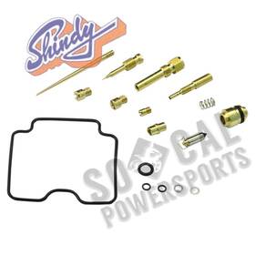 Atca-ya504707-63 Shindy 2000-2004 Yamaha Kodiak 400 Atv Carburetor Repair Kit