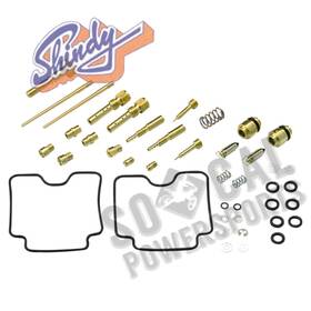 Atca-ya504723-65 Shindy 2001-2005 Yamaha Yfm660r Atv Carburetor Repair Kit