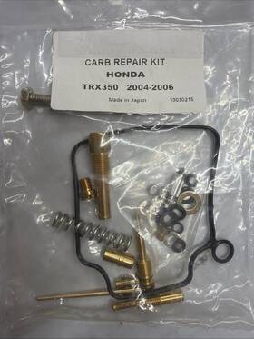 Shindy Moose Racing 69477 Carburetor Rebuild Kit For Honda Trx350 Rancher 350 2004-2006 New Japan
