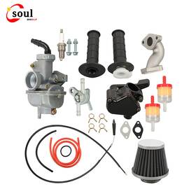 Ss80955 Soulshelf Carburetor Thumb Throttle Kit For Pz20 Tao Coolster Atv 50-125cc