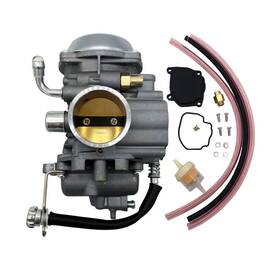 Spartshome 190949920153 Carburetor Carb Replacement For Ltf250 Fit Suzuki Quadrunner 250 Lt-f250f