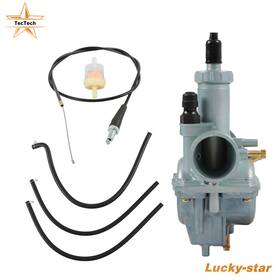 Luc1113290 Tectech Carb For Kawasaki Bayou 220 250 Klf220 Klf250a Carburetor And Throttle Cable Atv