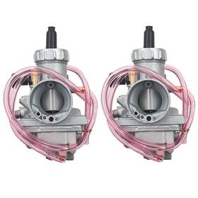 One133002 Tectech Two Carburetors For Yamaha Banshee 350 Yfz350 1987-2006 Atv Carbs 29mm