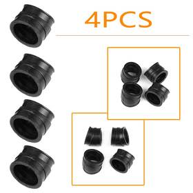 Tktkparts 612345251414 Carburetor Intake Manifold Boot Adapter Interface For Honda Cb750c Custom 80-82