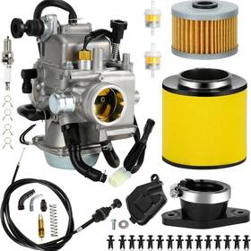 Xk-cr03-350c Xikoby Carburetor Carb Choke Cable Kit For Rancher 350 Trx350fe Trx350fm Trx350te Atv
