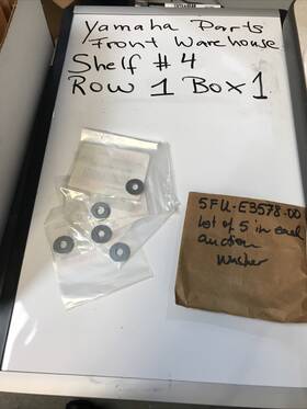 5fu-e3578-00-00 Yamaha 5 Oem Genuine Washer - Nib