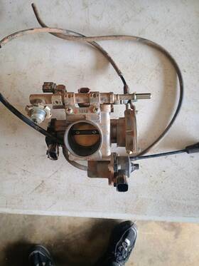 Yamaha B4f-13750-00-00 2016 Kodiak 700 Throttle Body Assembly Oem 5y4 Atv