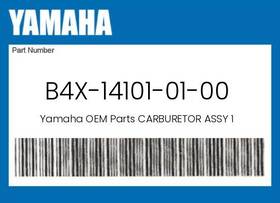 B4x-14101-01-00 Yamaha Genuine Carburetor Assy 1 -