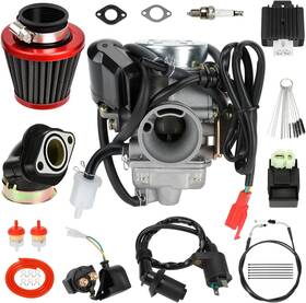 Eo-cb150-01 Yoxufa Pd24j Carburetor Ignition Coil Starter Solenoid Relay For Gy6 125cc 150cc Atv