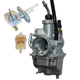 Zzp-tr125pc Zoom Performance Carburetor Carb And Fuel Petcock Fits 2000-2007 Yamaha Ttr 125 Ttr125