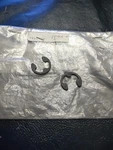 7710901 Polaris Backrest E-rings (set Of 2) For Many Snowmobiles Atvs Sxss. Fixed Price $12.95.
