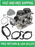 New Caltric Carburetor For Yamaha Raptor YFM660R 2001-2005 33MM Bore. Fixed Price $85.25.