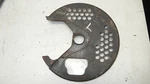 1989 Suzuki Quadsport Front Left Side Brake Disc Cover Guard. Fixed Price $25.00.