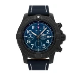 Breitling Super Avenger Chronograph Night Mission Blue Strap Watch V13375101C1X1. Fixed Price $3950.00.