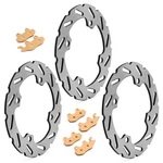 Front Rear Brake Disc Rotors W/ Pads For Can-am Commander 800R 1000 Xt Dps 11-15. Fixed Price $59.94.