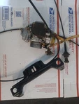 2002 Polaris Magnum 325 4X4 Mikuni Carburetor Throttle Cable Choke Bracket Oem. Fixed Price $150.00.
