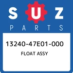 13240-47E01-000 Suzuki Float Assy 1324047E01000, New Genuine Oem Part. Fixed Price $27.50.