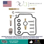 Balls Racing 26-1365 Carburetor Rebuild Kit Complete Repair Fits Yamah. Fixed Price $49.99.