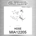 MIA12205 Hose Fits John Deere (surplus Open Box). Fixed Price $165.19.